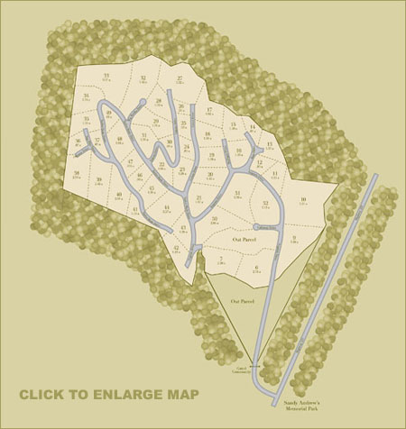 Augusta Mountain Site Map